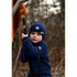 Mikk-Line Junior Wool Jacket Wool Blue Nights